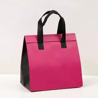 แพ็คละ 25 ใบ ถุงเก็บอุณหภูมิ แพ็คเกจเก็บอาหาร ฟอยล์เก็บความเย็น ขยายข้าง Cool Bag