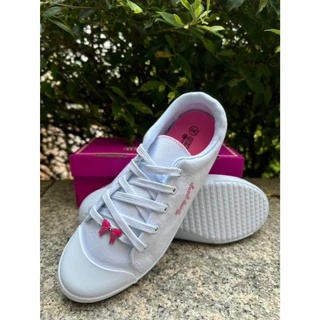 Gerry Gang รองเท้าผ้าใบนักเรียน รุ่น G-6889 ผ้าใบขาว 35 - 40 พร้อมส่ง