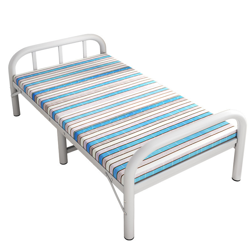 เตียงพับได้ เตียงพับอเนกประสงค์ ไม่ต้องประกอบ 3.5/4/5ฟุต folding bed รับน้ำหนักได้ 300KG พกพาสะดวก เตียงพับ