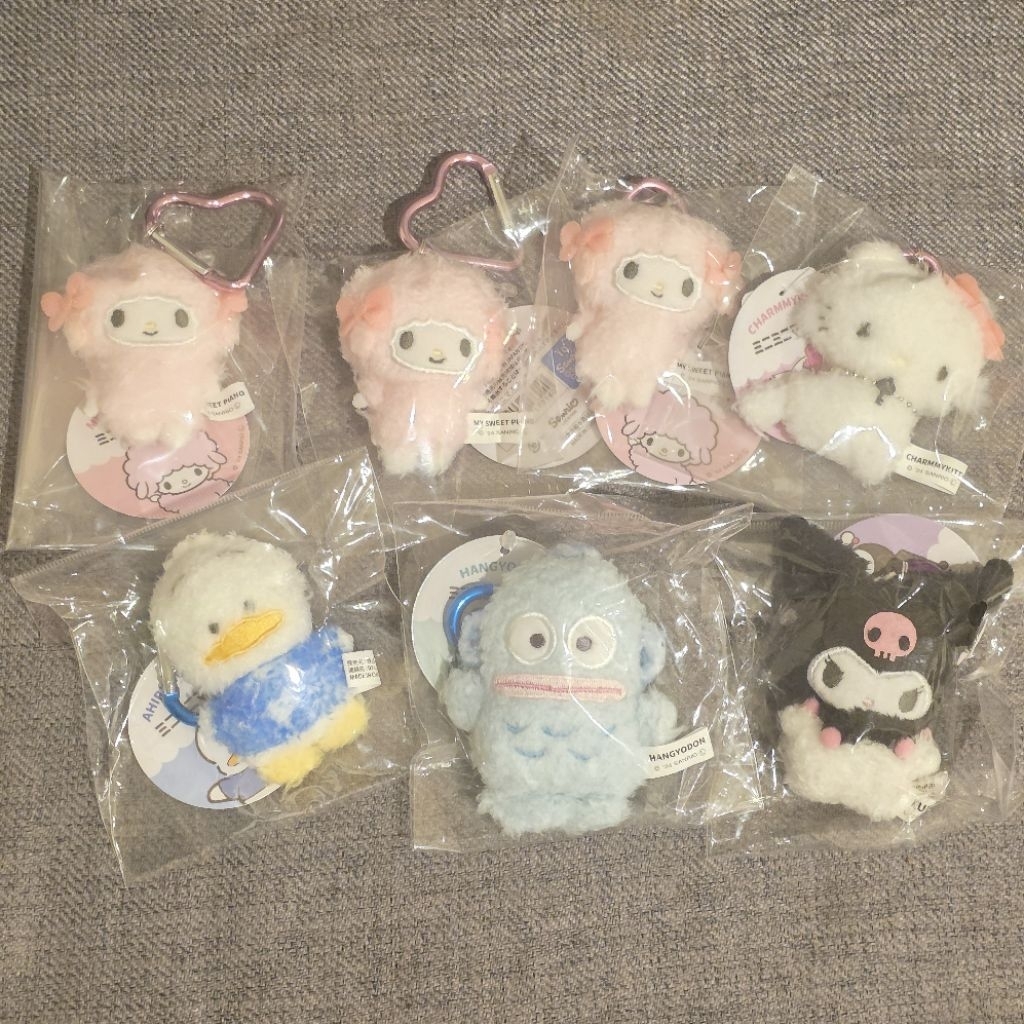 *พร้อมส่งในไทย* พวงกุญแจ mini mini keyring kuromi / peckle duck / hangkyodon ‼️ราคาขายโล๊ะสต็อก หมดแล้ว หมดเลย‼️