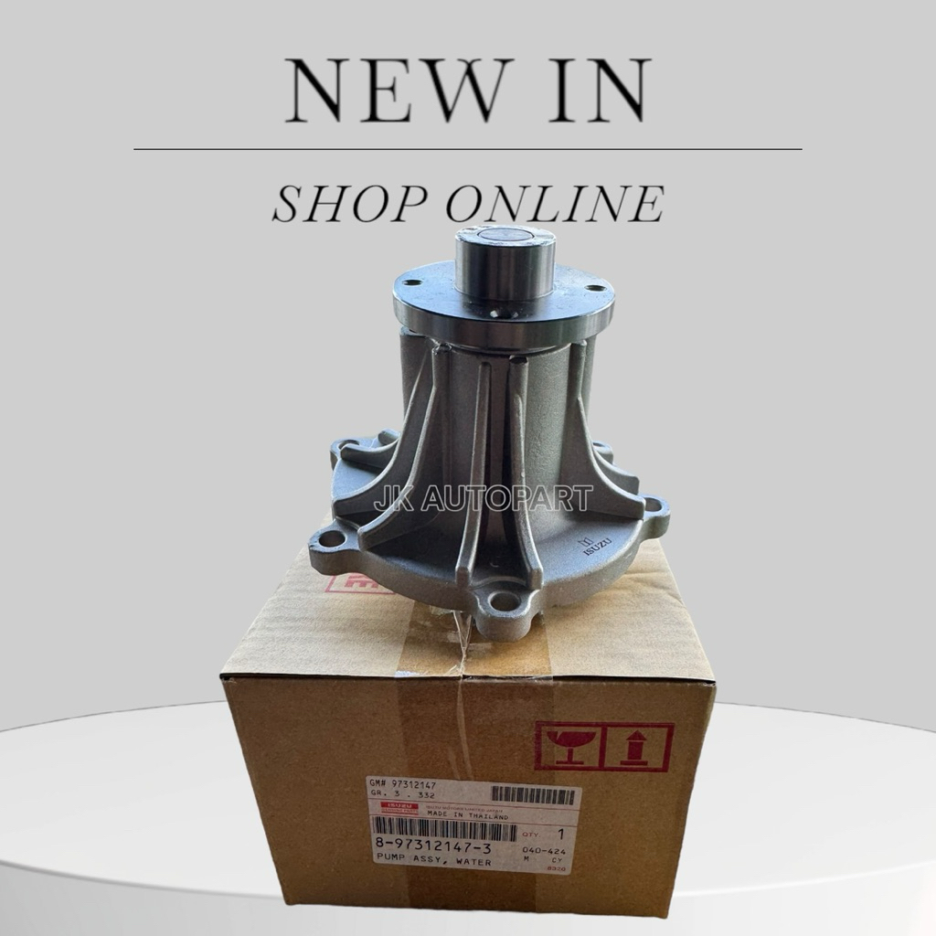 ปั้มนํ้า ISUZU D-MAX COMMONRAIL 2.5/3.0 (4JJ1,4JK1)ปี05-20 8-97312147-3 ปั๊มน้ำดีแม็กอย่างดี/ETNKP - รูปที่ 5