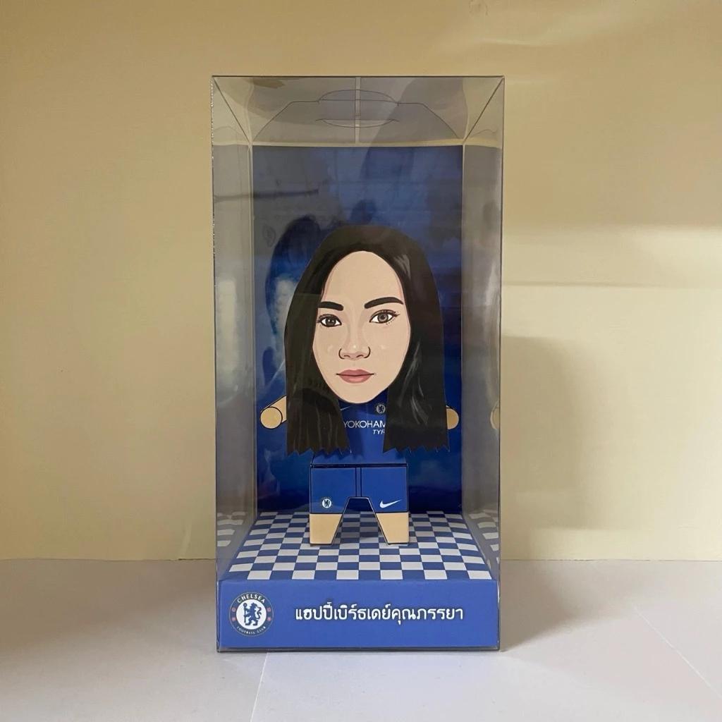 โมเดลเชลซี Chelsea โมเดลกระดาษสามมิติหน้าการ์ตูน thumbnail 8