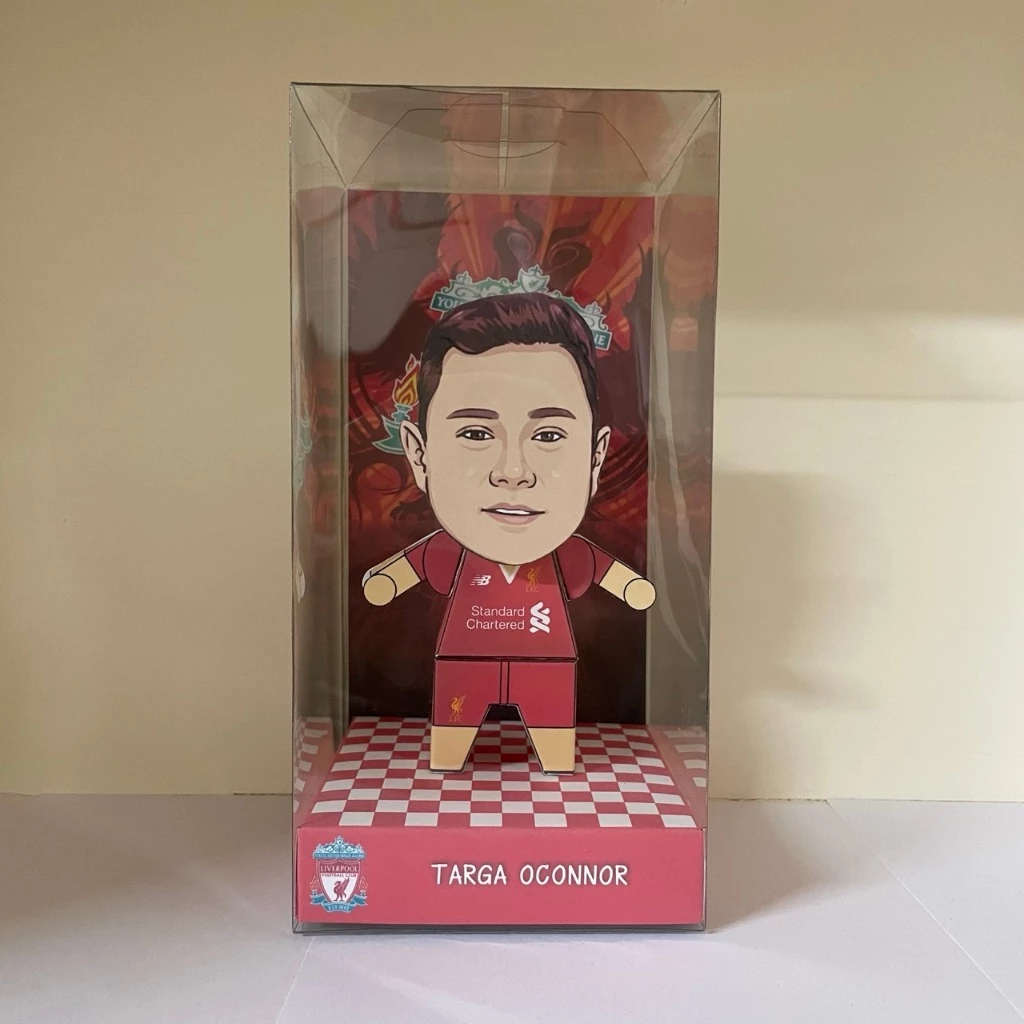 โมเดลลิเวอร์พูล Liverpool โมเดลกระดาษสามมิติหน้าการ์ตูน thumbnail 3