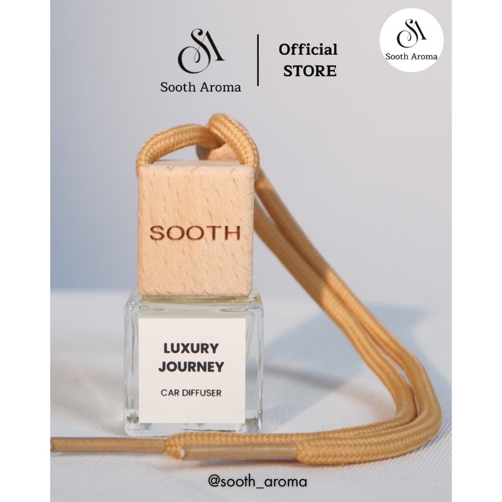 car diffuser น้ำหอมปรับอากาศในรถ (กลิ่นLUXURY JOURNEY)