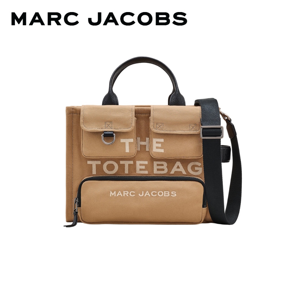 MARC JACOBS THE CARGO CANVAS MEDIUM TOTE BAG 2P5HTT007H03 PF25 กระเป๋าโท้ท