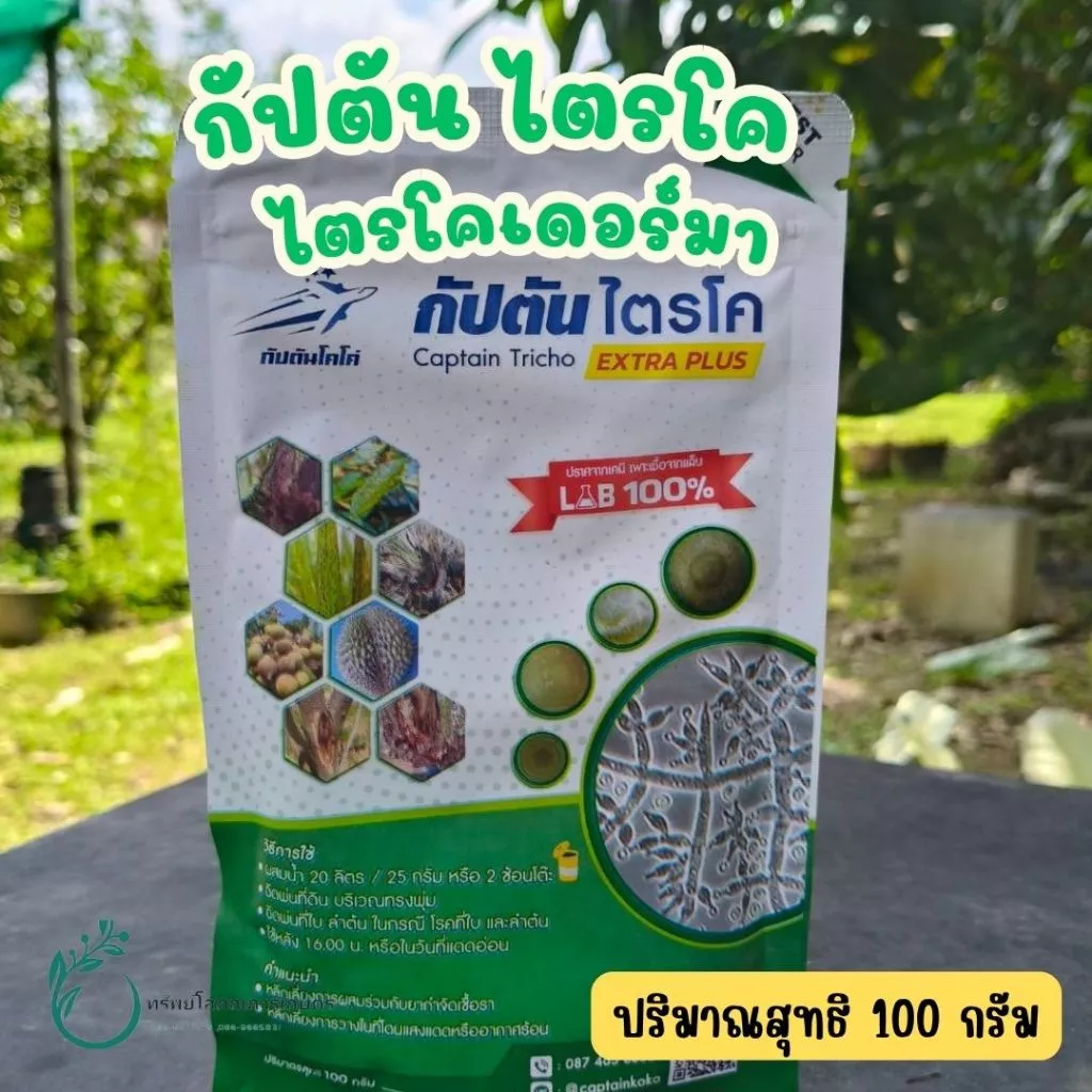 ไตรโคเดอร์มาแบบผงขนาด100กรัม
