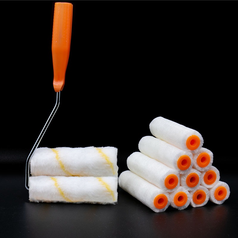 Muscle Cow อะไหล่ลูกกลิ้ง ทาสี ขนแกะแท้ ขนาด 4 นิ้ว (1 กล่อง 10 ลูก) ยี่ห้อ ลูกกลิ้ง สีน้ำ อะคริลิค สีน้ำมัน ขนแกะ - รูปที่ 2