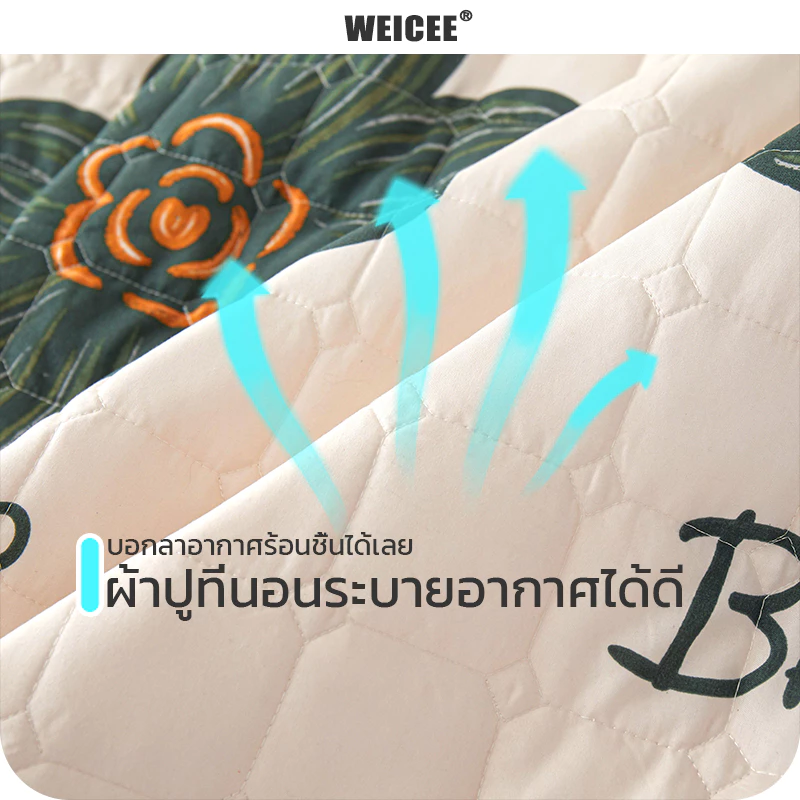 WEICEE ผ้าปูที่นอนกันไรฝุ่น กันน้ำ thumbnail 9