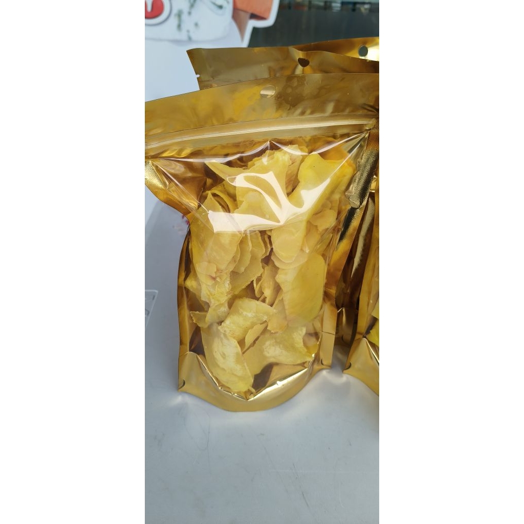 ทุเรียนทอด 100 กรัม 100 บาท 200 กรัม 200 บาท 1 กิโลกรัม 1,000 บาท