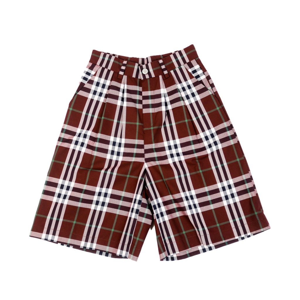 KNOWWHERE PLAID JORT