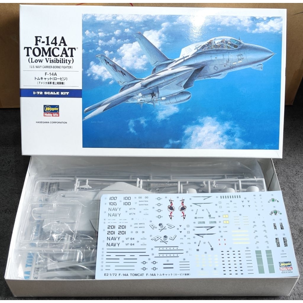 Hasegawa 1/72 F-14A Tomcat (Low Visibility)