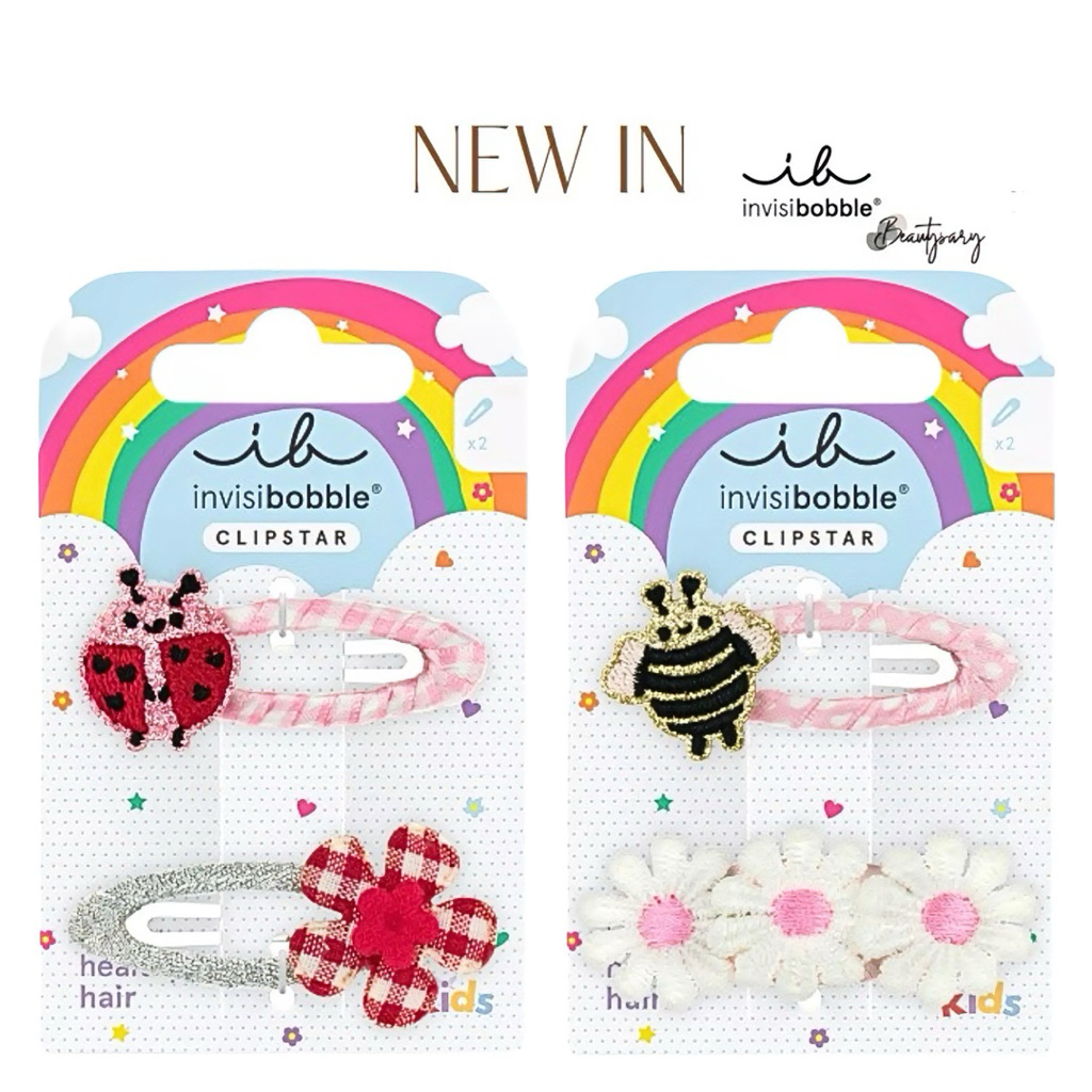 พร้อมส่ง🎉 INVISIBOBBLE กิ๊บติดผม Snap Clip Kids (1 เซ็ต บรรจุ 2 ชิ้น)