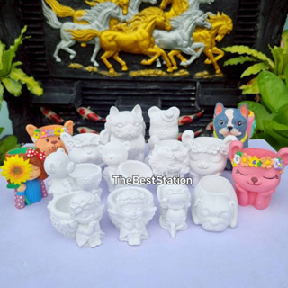 TheBestStation ตุ๊กตาปูนปลาสเตอร์ คละแบบ ร้านคนไทย พร้อมส่ง …