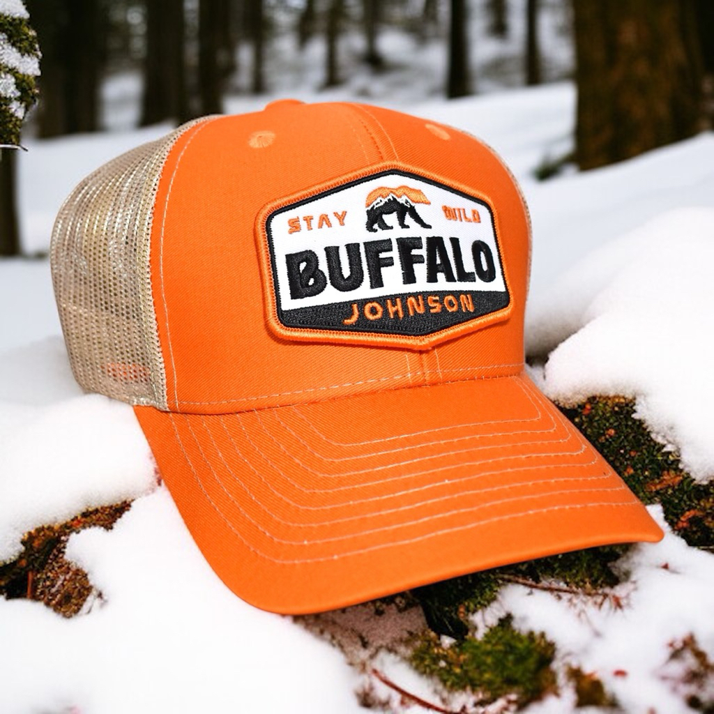 Buffalo Johnson , Trucker Hat , Stay Wild