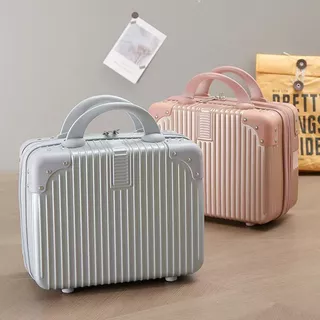 AVIVA Suitcase Luggage กระเป๋าเดินทาง กระเป๋าเครื่องสําอาง ขนาดเล็ก 14 นิ้ว สําหรับผู้หญิง