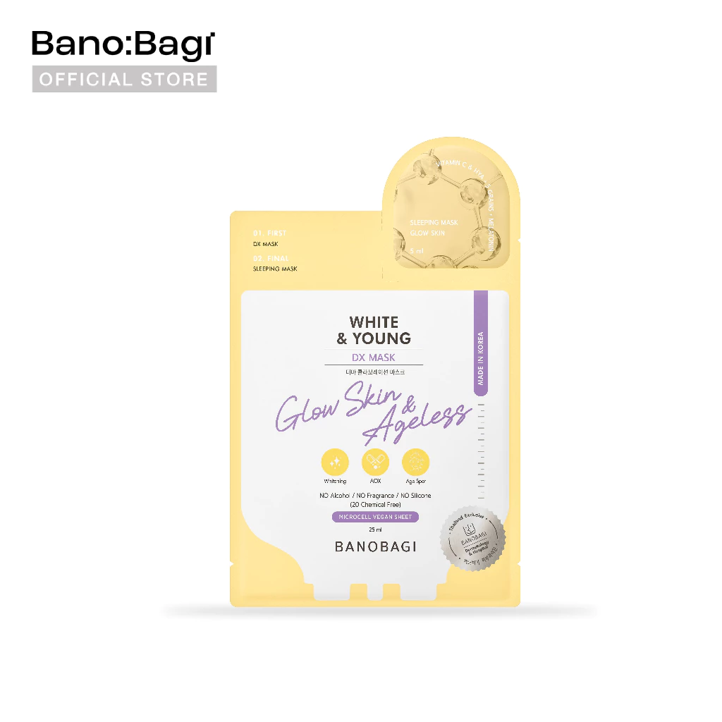 BANOBAGI DX Mask - White & Young