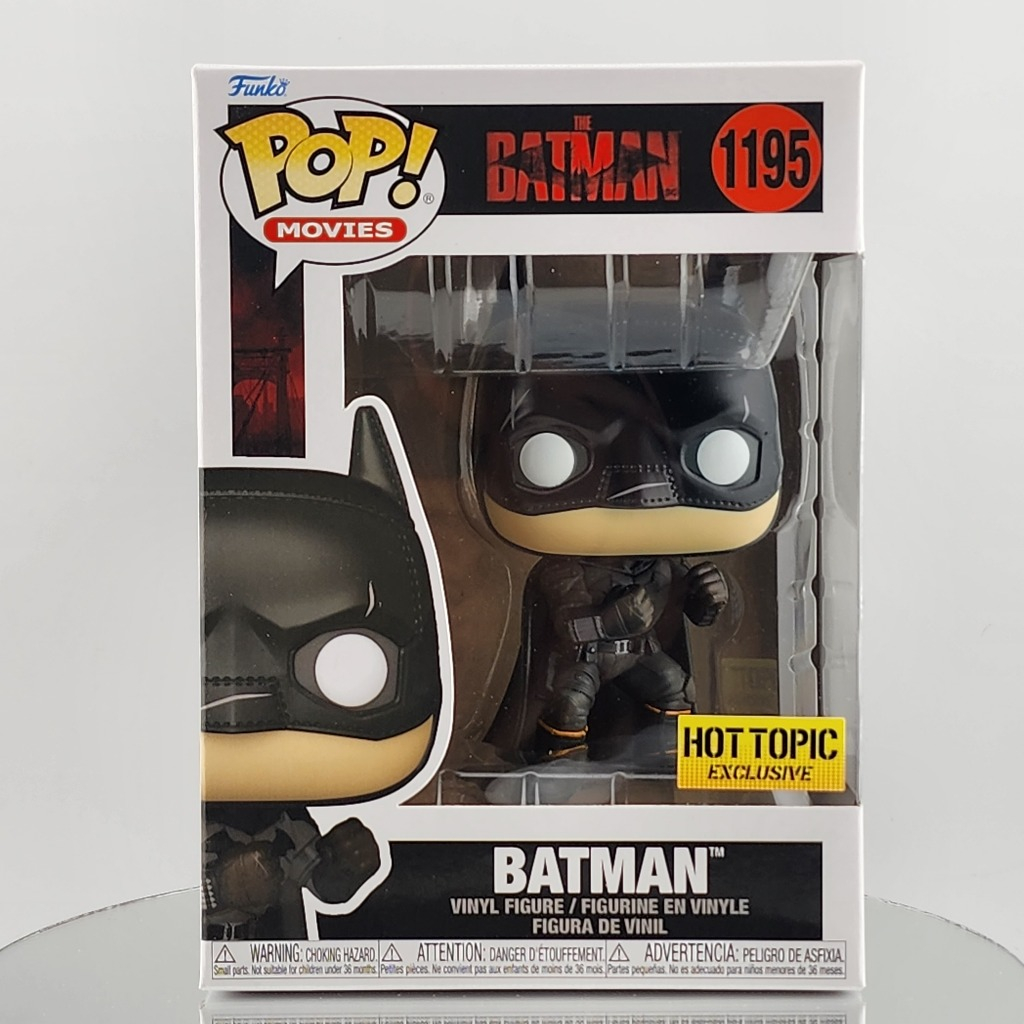 Funko Pop! The Batman - Batman (Battle Damaged) Hot Topic Exclusive 1195