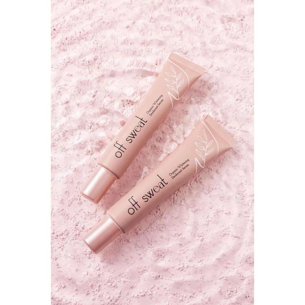 Off Sweat Organic 2 กล่อง เซรั่มรักแร้ขาว ลดกลิ่นตัว ลดเหงื่อ 24 ชม. ผิวแพ้ง่ายใช้ได้