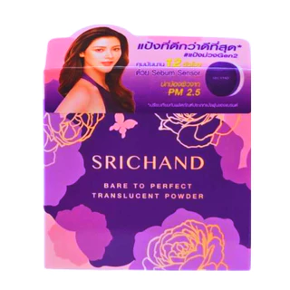 (ตลับ) Srichand Bare to Perfect Translucent Powder ศรีจันทร์ แบร์ ทู เพอร์เฟคท์ ทรานส์ลูเซนท์ พาวเดอร์ (4.5 กรัม)