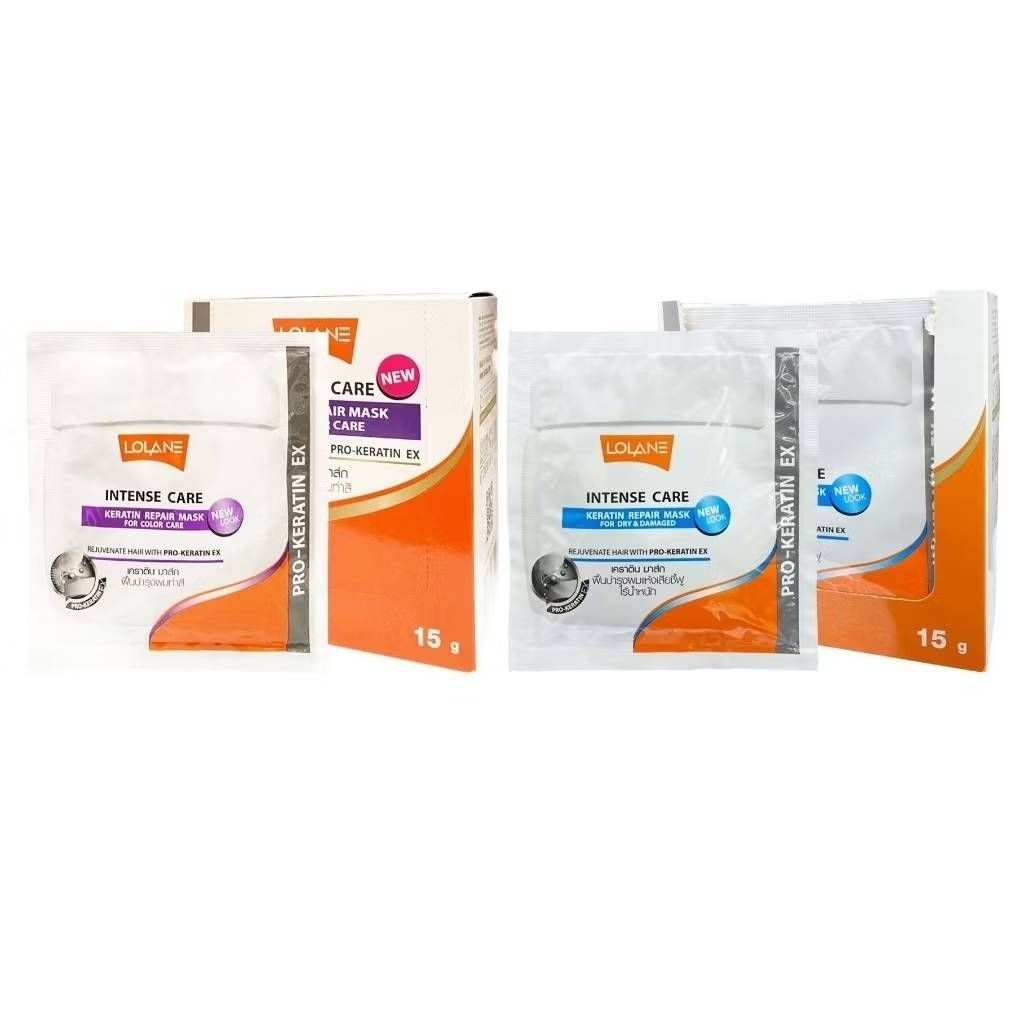 (ยกกล่อง×10)loland intern care keratin replay mark โลแลนอินเทรนด์ แค่รกีราติน มาคขนาด 15 g.