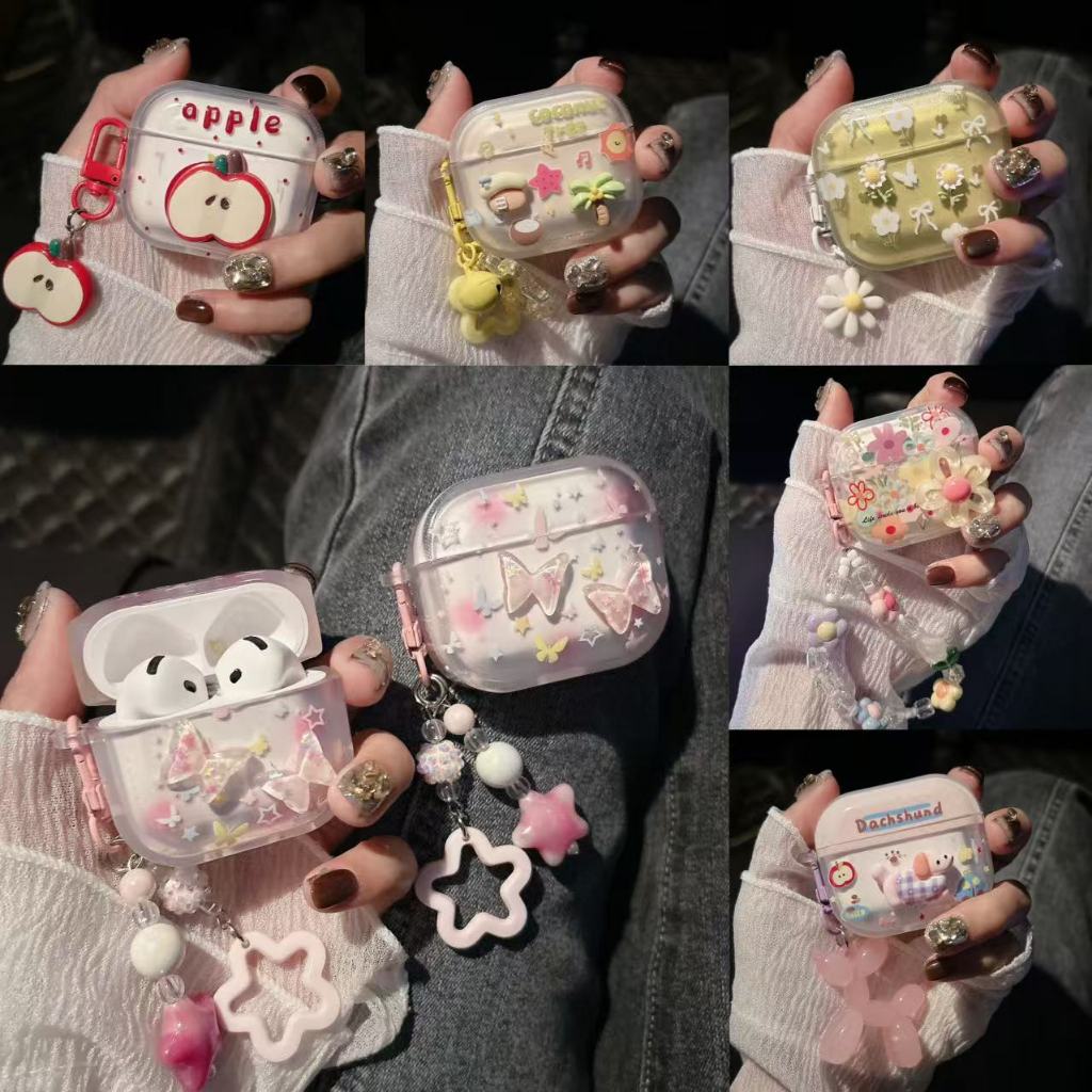 Airpods4 เคสหูฟัง เคสแอร์พอต รุ่น  Airpods 1/2/gen2 Airpods pro/Pro2 Airpods 3/gen3 Airpods4