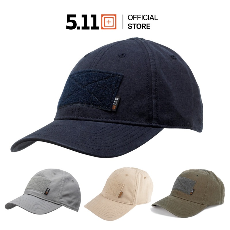 5.11 Tactical - Flag Bearer Cap หมวกแก็ป หมวกันแดด ทหาร ปักโลโก้ ฟรีไซส์ ระบายอากาศไม่อับชื้น Official Store