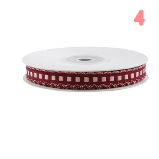 K-Ribbon Gingham R1 ริบบิ้นลายตาราง 2 หน้า สีพาสเทล 1 ซม.คิวท์มากแม่!ลายตารางแบบเกาหลี สีหวานจับใจ ใช้ตกแต่งอะไรก็น่ารัก