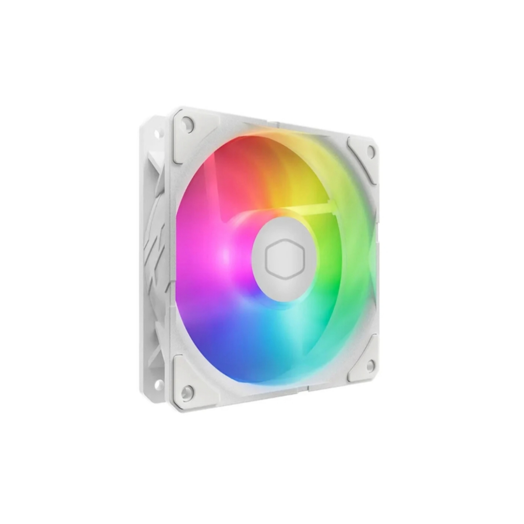FAN CASE 12CM COOLER MASTER SICKLEFLOW EDGE 120 ARGB WHITE EDITION (MFX-B2DW-25NP2-R2)