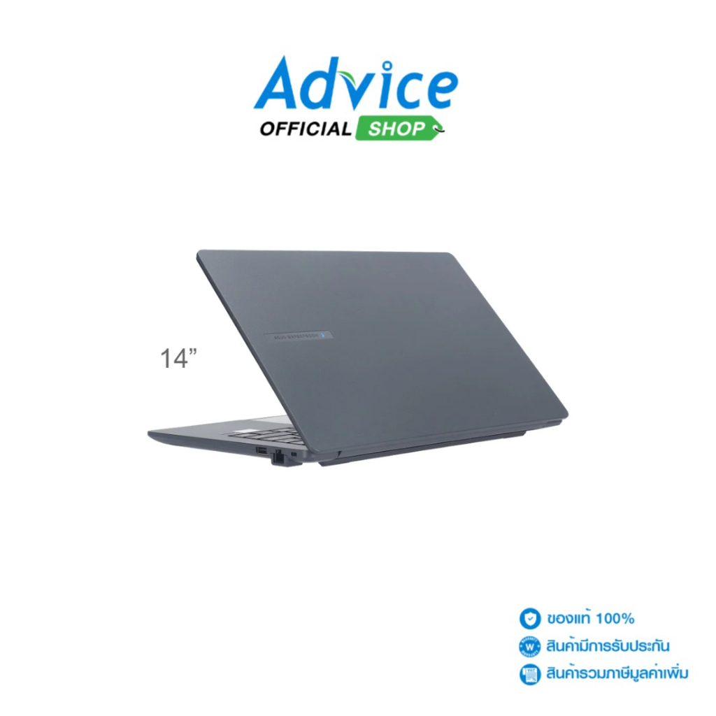 Notebook (โน๊ตบุ๊ค) Asus Expertbook BM1 BM1403CDA-S60242 (Gentle Grey) - A0165022