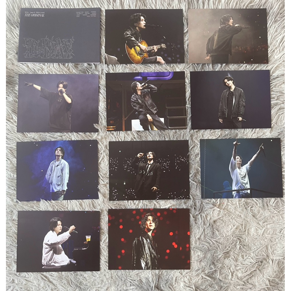 Postcard  Agust D tour D-Day