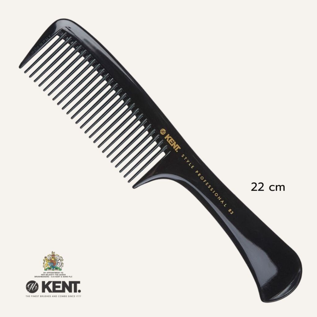 หวีด้าม KENT รุ่น SPC83 ขนาด 220MM HANDLED RAKE COMB (MADE IN ITALY)