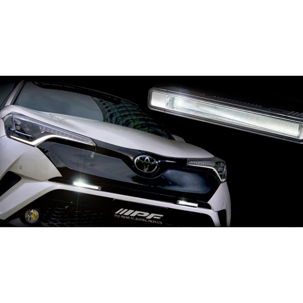 หลอดไฟเดย์ไลท์รถยนต์ IPF LED Daytime Running Light 6000K รุ่นใหม่ ของแท้ ประกัน 1 ปี ผ่อน 0%