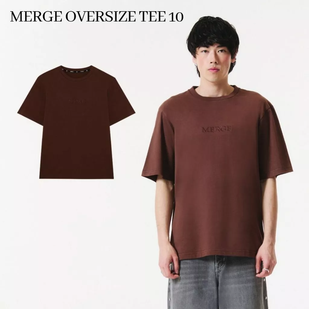 Merge Official - Merge Oversized Tee 10 (พร้อมส่ง)