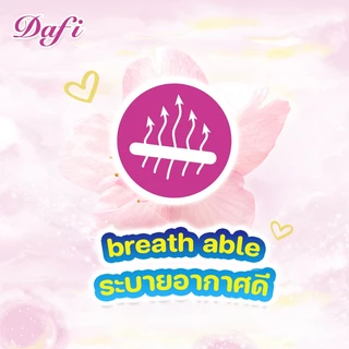[Bundle Deal] Dafi Daily Comfort, เดลี่ คอมฟอร์ท แผ่นอนามัยแบบบาง ปราศจากน้ำหอม, 40 ชิ้น (2 แพ็ค)