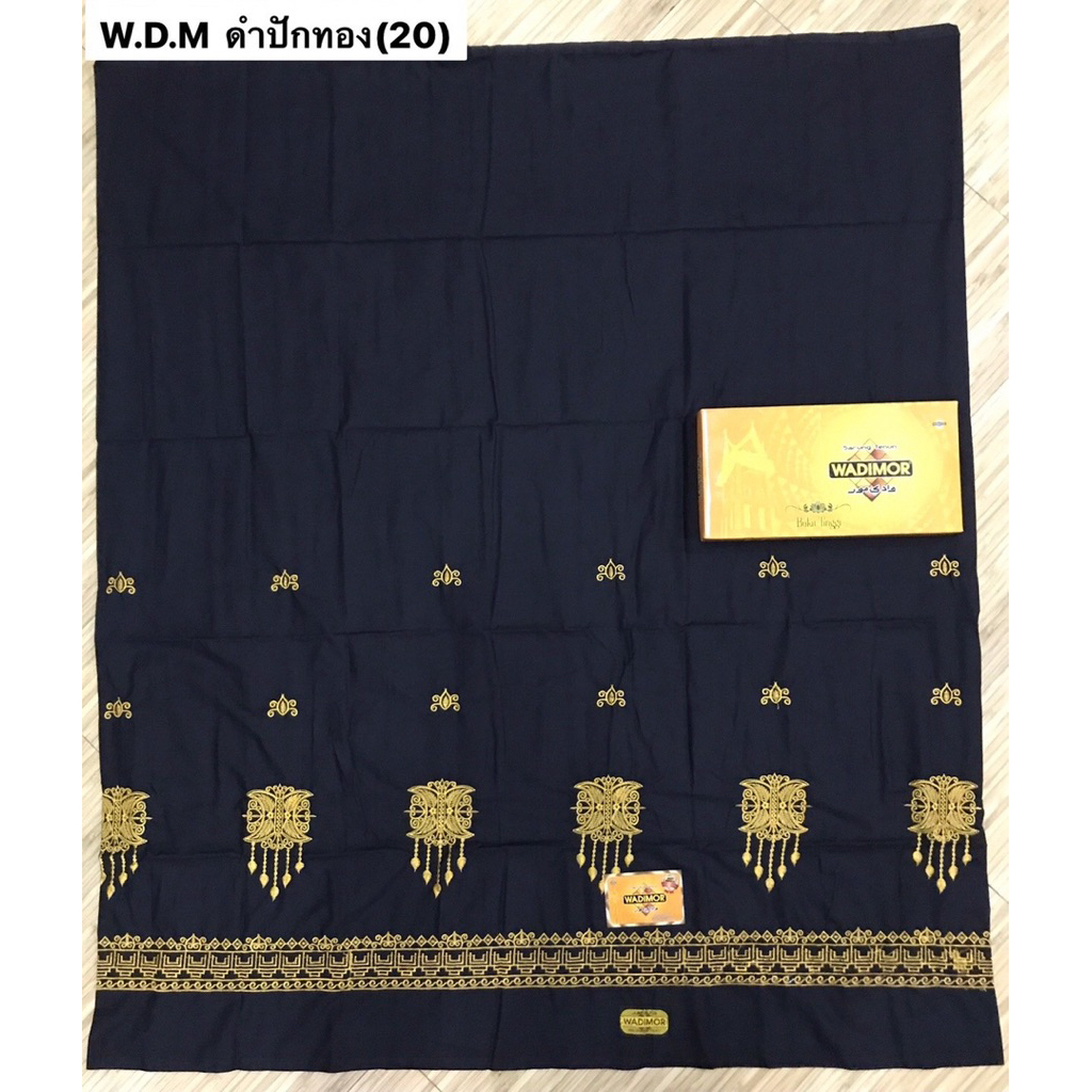 ผ้าสโร่งผู้ชายแบรนด์ Wadimorปัก