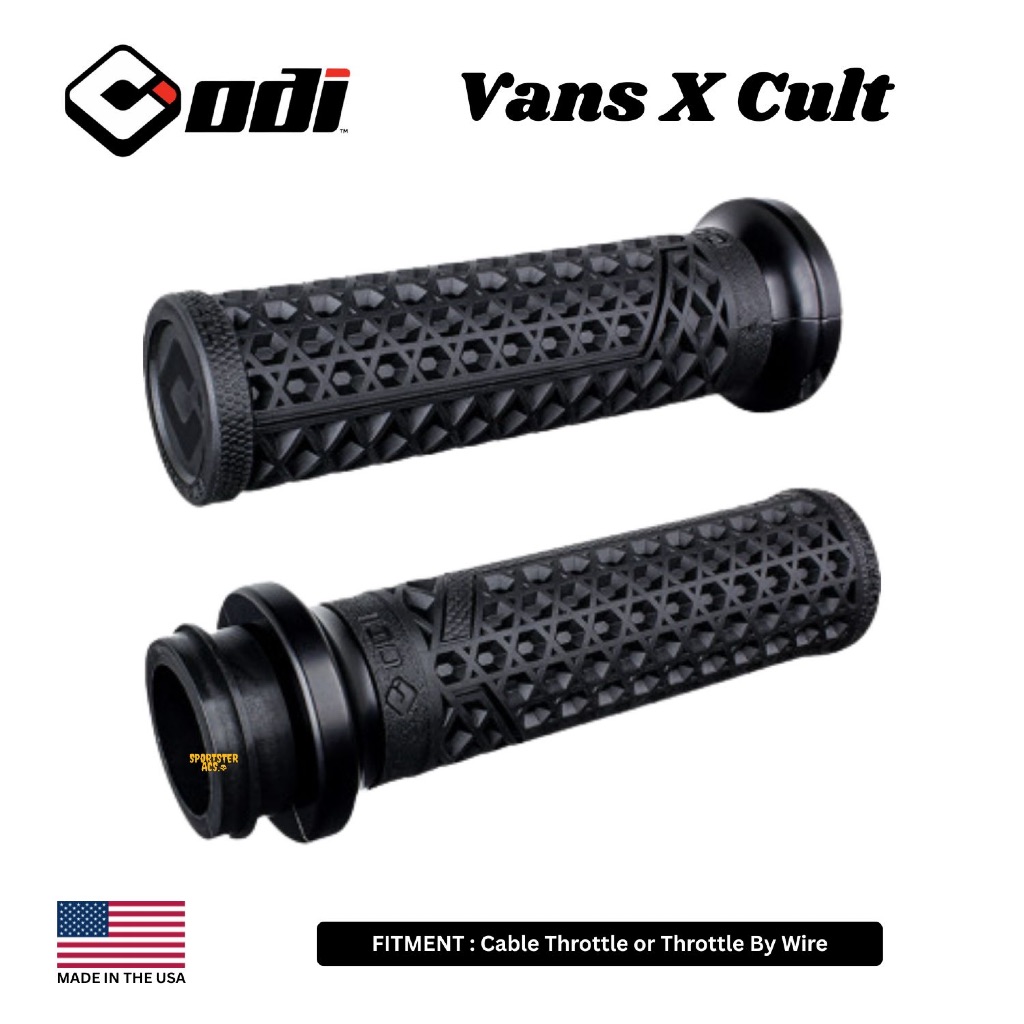 Vans by ODI Grips ปลอกแฮนด์สำหรับ 𝗛𝗮𝗿𝗹𝗲𝘆
