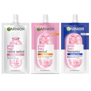 Garnier การ์นิเย่ ครีมซอง ซากุระโกลว์ ไฮยาลูรอน