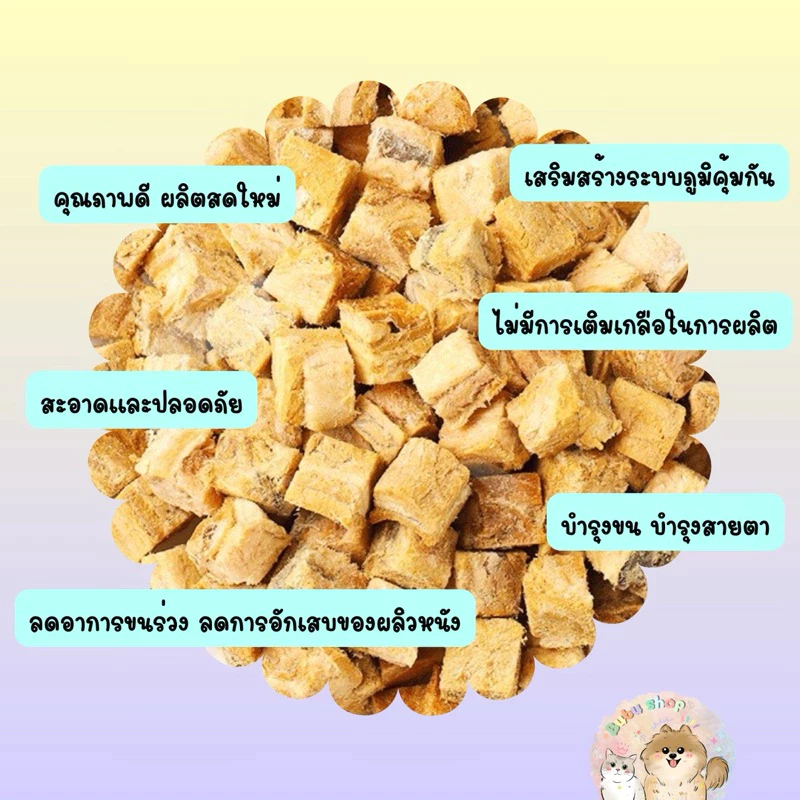 ขนมแมวฟรีซดราย แซลมอน 80g thumbnail 3
