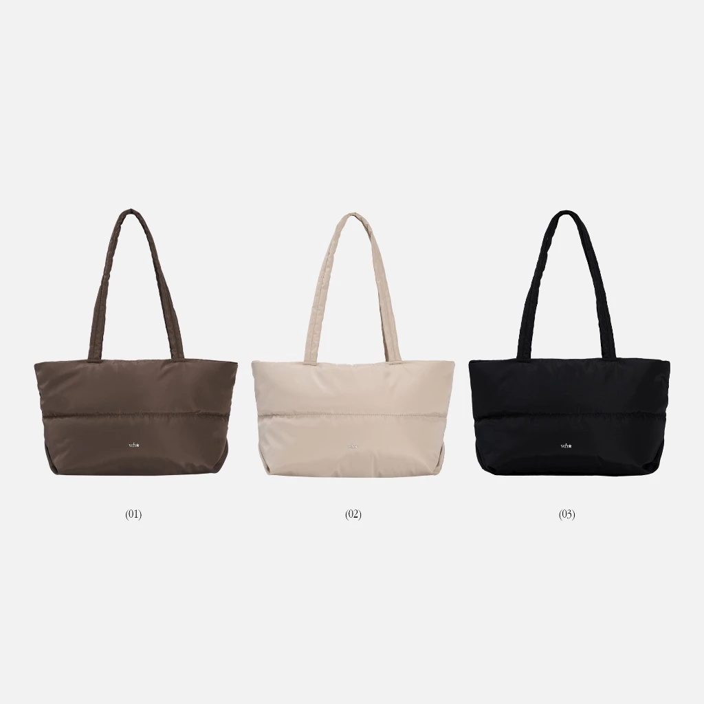 WHISPERWHITE - CLOUD (RE-EDITION) กระเป๋าผ้าไนลอนบุนุ่ม สามารถใส่ MacBook 14 นิ้วได้