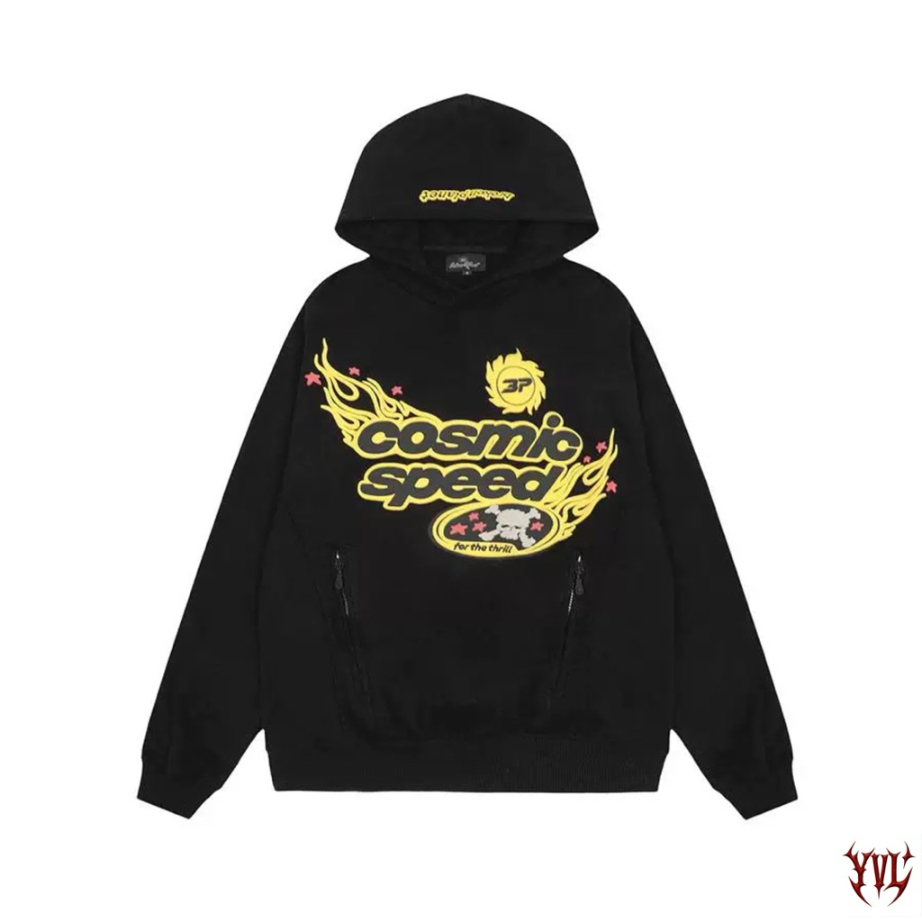 ❤️‍🔥 Broken Planet “Golden Flame” Hoodie & Sweatpants Set