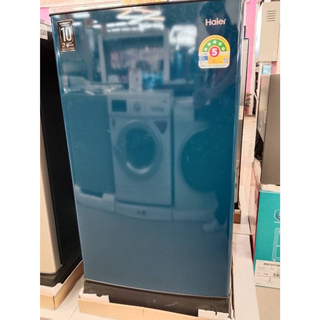 ตู้เย็น HAIER 5.3Q HR-SD159C สีดำ/บอร์น/น้ำเงิน