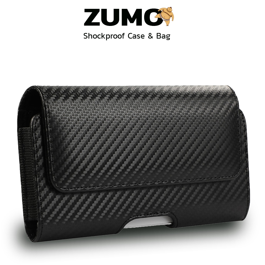 ZUMO แคฟล่า ซอง กระเป๋า ซอง คาดเอว ใส่มือถือ ใส่โทรศัพท์ สำหรับ ไอโฟน ซัมซุง