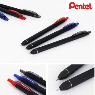ปากกาเพนเทล pentel click 0.5 มม.หมึกน้ำเงิน ดำ แดง รุ่น BLN435R1 เปลี่ยนไส้ energel ได้ (gel pen)