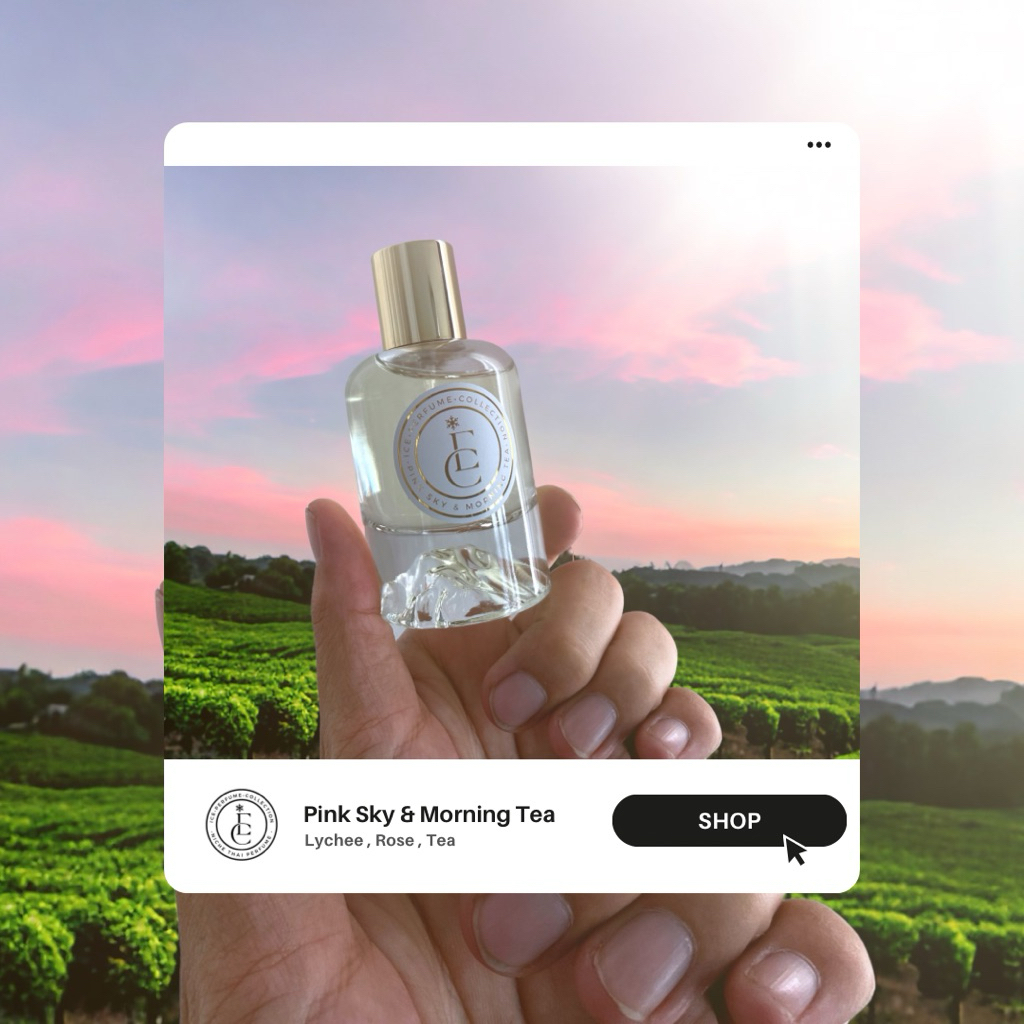 Pink sky & Morning Tea by ICE Perfume Collections
