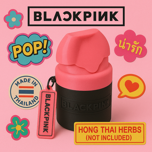 เคสยาดมหงษ์ไทย Blackpink (ไม่มียาดม) | Black Pink Hong Thai Limited