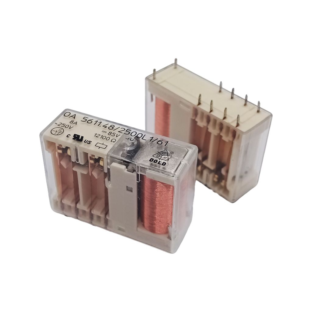 (1Pcs) รีเลย์ OA 5611.48/2500L1/61 10 ขา, {85V 8A} ขนาด 14.3×42×30mm. ระยะขา 11mm. Relay  85V. 8A, พ