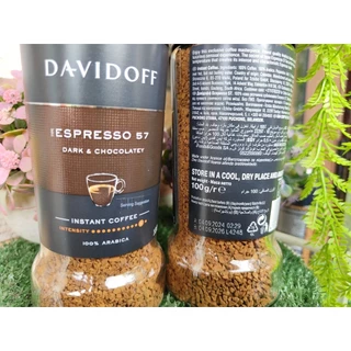 Davidoff Coffee กาแฟสำเร็จรูป ขนาด90gรสEspresso 57 หมดอายุ12/8/2027