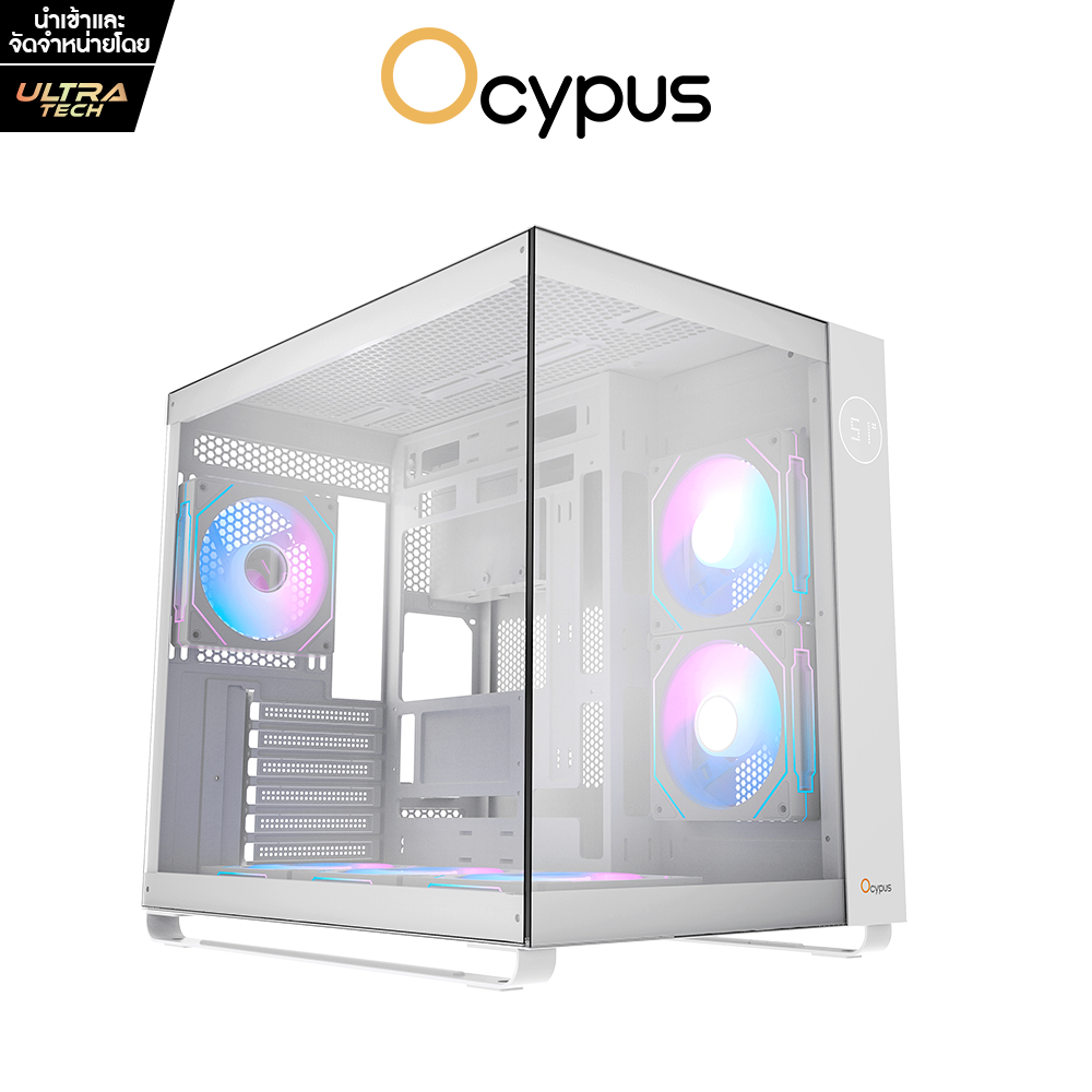 OCYPUS IOTA C70 WHITE ARGB (COMPUTER CASE / เคสคอมพิวเตอร์)