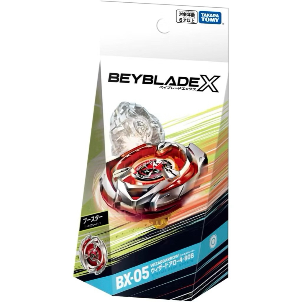 [พร้อมส่งจากไทย ของแท้ 100%] Takara Tomy BeybladeX BX-05 Booster WizardArrow 4-80B เบย์เบลด เอ็กซ์