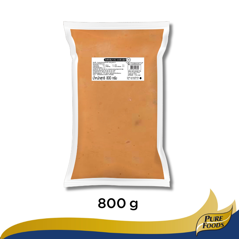 เพียวฟู้ดส์ น้ำสลัด เทาซันไอส์แลนด์ ขนาด 800 กรัม (Thousand island Dressing) สินค้าจริงเป็นถุงใส - รูปที่ 2